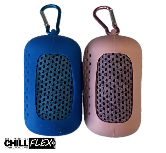 Asciugamano refrigerante Azzurro Rosa